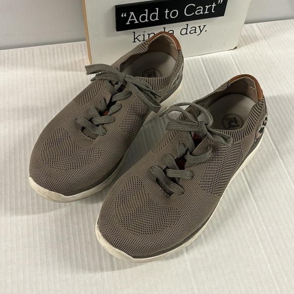 Propet Women's Tan and Cream Sneakers - Picture 4 of 8